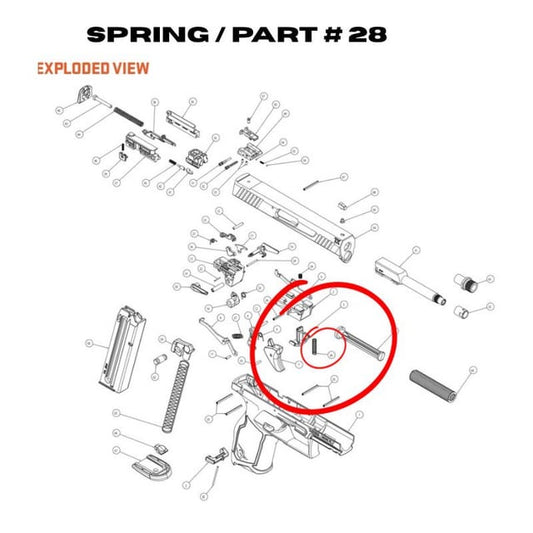 TX22 Takedown Springs